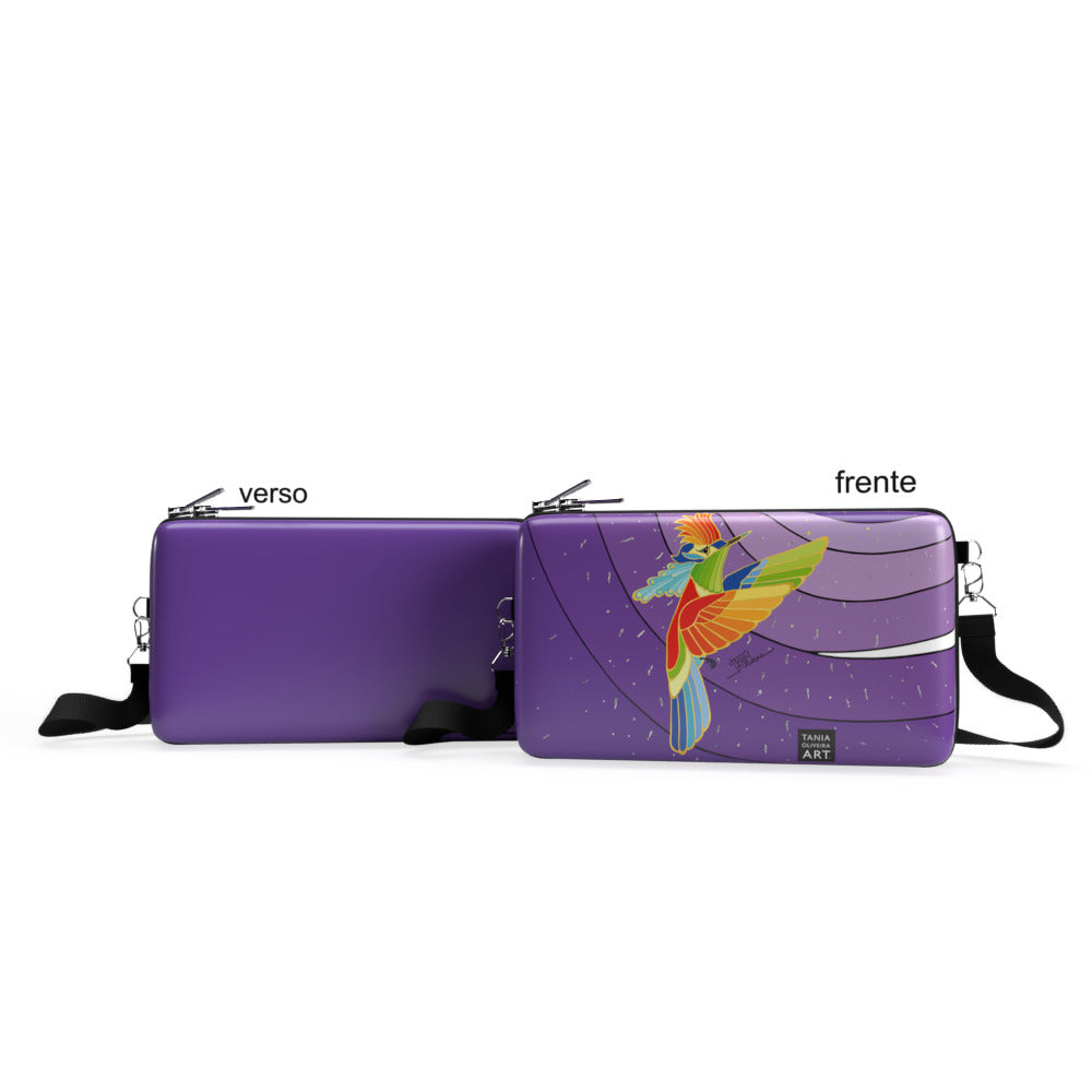 Bolsa Shoulder Bag P Horizontal - Tania Oliveira - Pochete Slim Kameleon