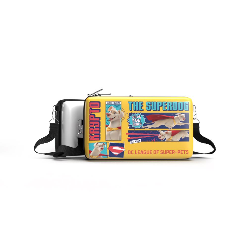 Bolsa Shoulder Bag P Horizontal - Super Pets - Pochete Slim Kamele on