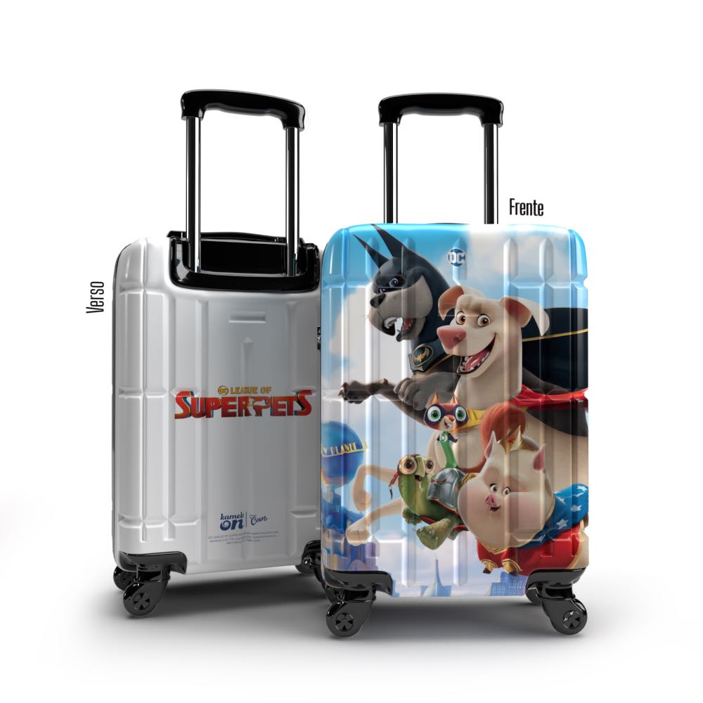 Mala de Viagem Personalizada Super Pets Kameleon