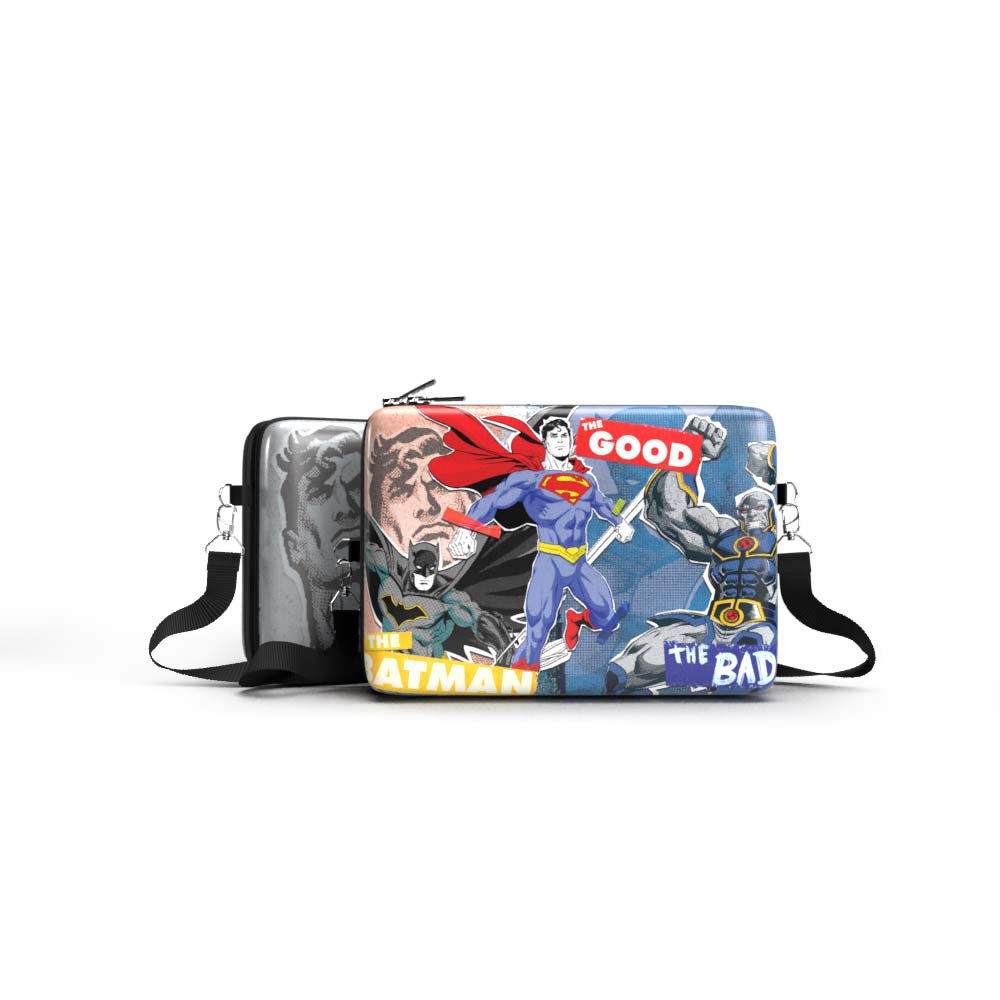 Bolsa Shoulder Bag Liga da Justiça G - Pochete/Lancheira/Estojo Kameleon