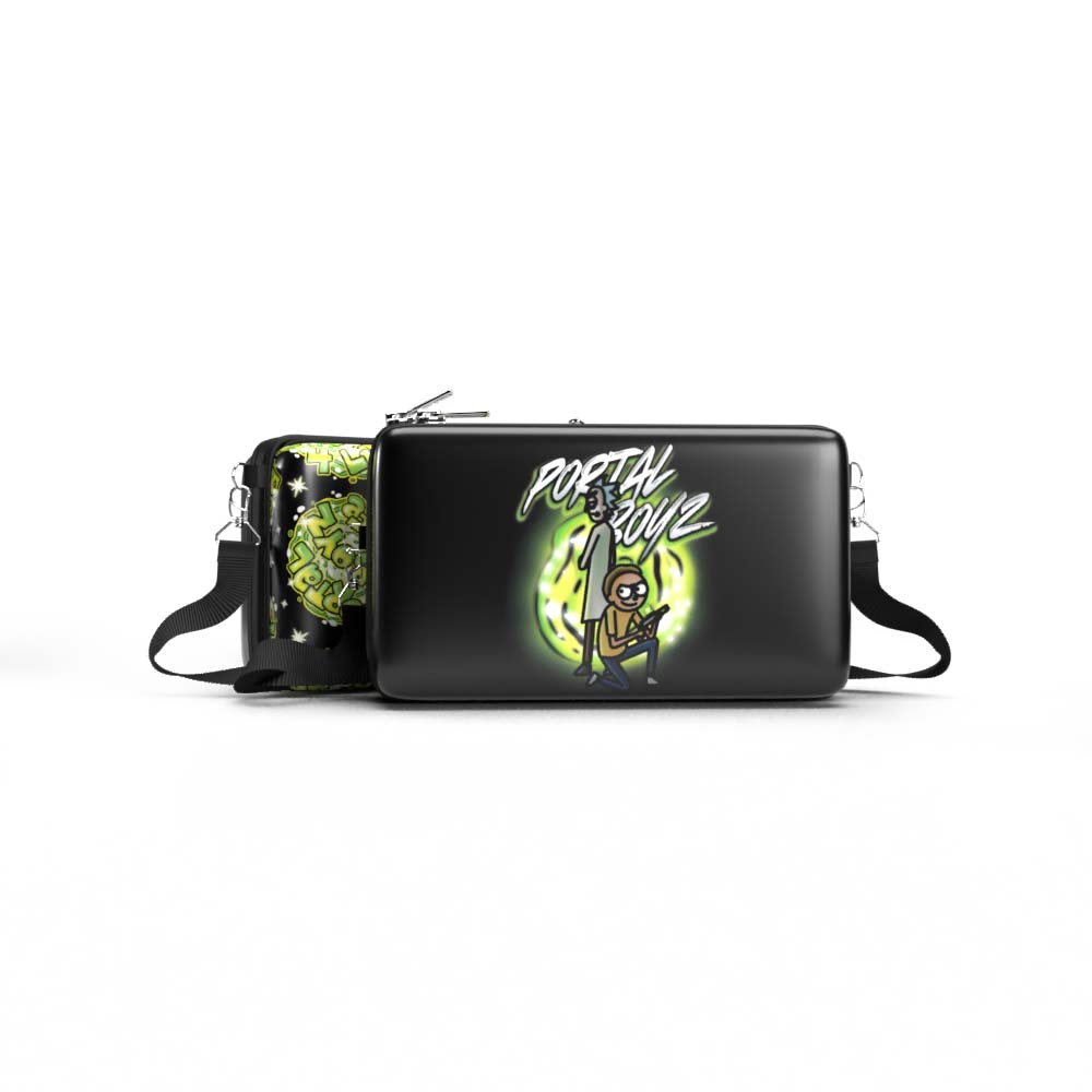 Bolsa Shoulder Bag P Horizontal - Rick and Morty - Pochete Slim Kameleon