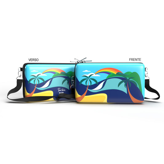 Bolsa Shoulder Bag Tom Veiga P Horizontal - Pochete Slim Kameleon