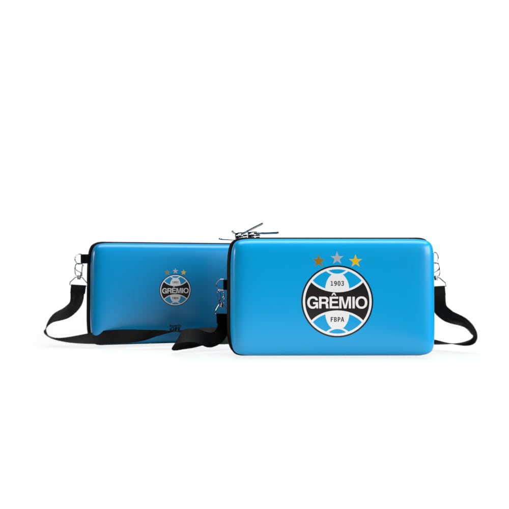 Bolsa Shoulder Bag P Horizontal - Grêmio - Pochete Slim Kameleon