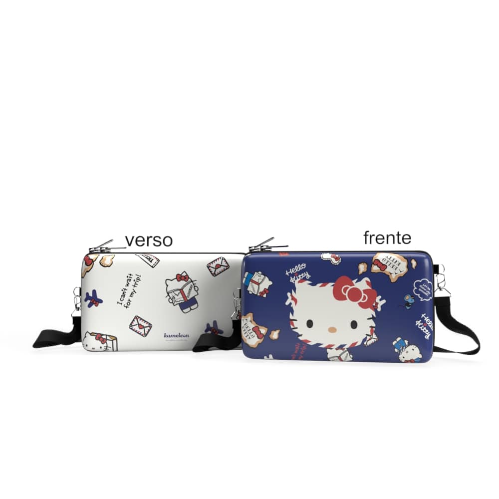 Bolsa Shoulder Bag P Horizontal - Hello Kitty - Pochete Slim Kameleon