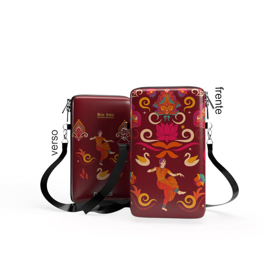 Bolsa Shoulder Bag Bela India P Vertical - Pochete Slim Kameleon - Kameleon Bags