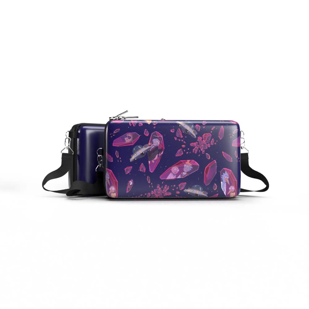 Bolsa Shoulder Bag P Horizontal - Rick and Morty - Pochete Slim Kameleon