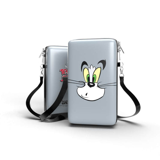 Bolsa Shoulder Bag P Vertical - Tom and Jerry - Pochete Slim Kameleon - Kameleon Bags