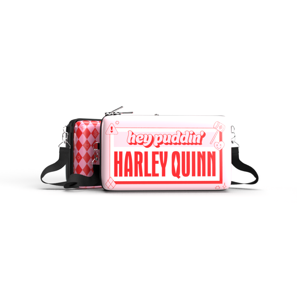 Bolsa Shoulder Bag P Horizontal - Harley Quinn - Pochete Slim Kameleon