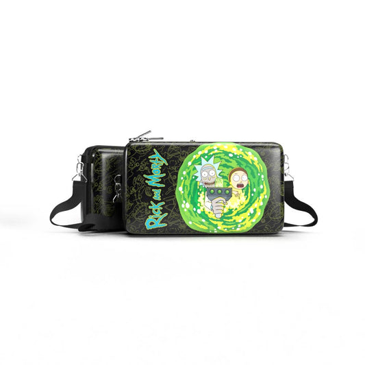 Bolsa Shoulder Bag P Horizontal - Rick and Morty - Pochete Slim Kameleon