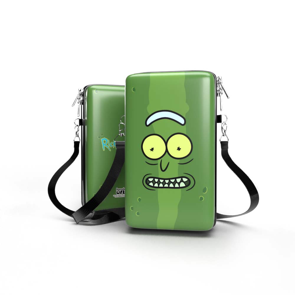 Bolsa Shoulder Bag P Vertical - Rick and Morty - Pochete Slim Kameleon