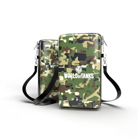 Bolsa Shoulder Bag P Vertical - World of Tanks - Pochete Slim Kameleon