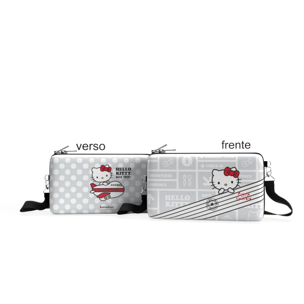 Bolsa Shoulder Bag P Horizontal - Hello Kitty - Pochete Slim Kameleon