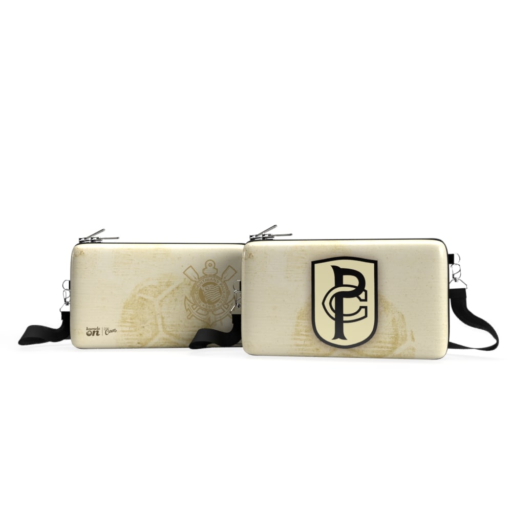 Bolsa Shoulder Bag P Horizontal - Corinthians - Pochete Slim Kameleon