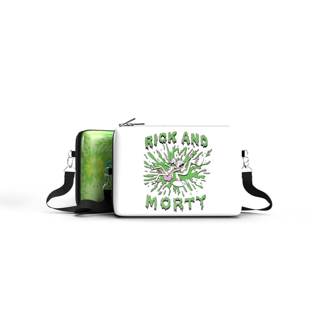 Bolsa Shoulder Bag Rick and Morty G - Pochete/Lancheira/Estojo Kameleon