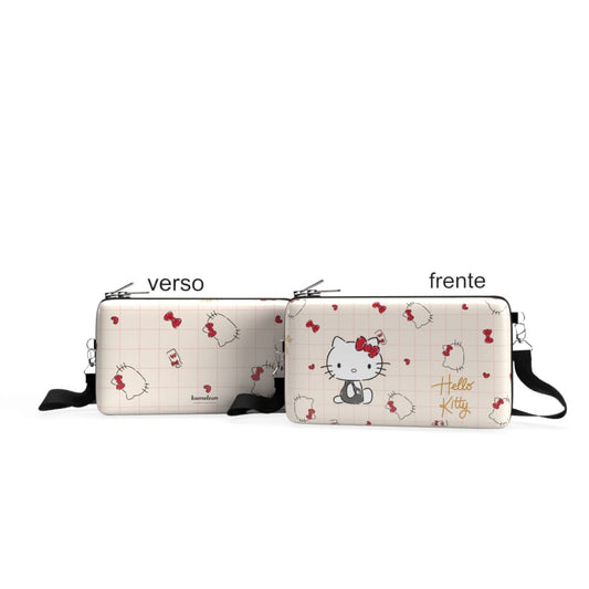 Bolsa Shoulder Bag P Horizontal - Hello Kitty - Pochete Slim Kameleon - Kameleon Bags