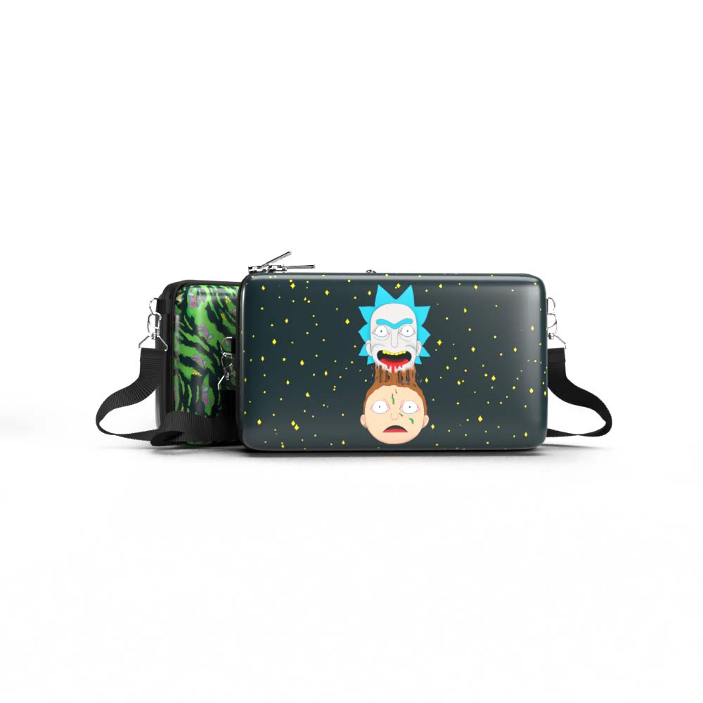 Bolsa Shoulder Bag P Horizontal - Rick and Morty - Pochete Slim Kameleon