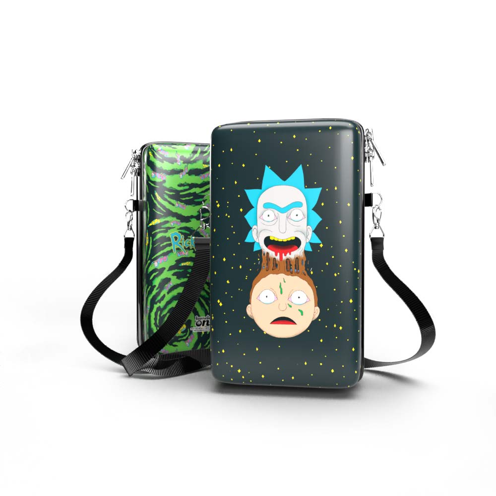 Bolsa Shoulder Bag P Vertical - Rick and Morty - Pochete Slim Kameleon