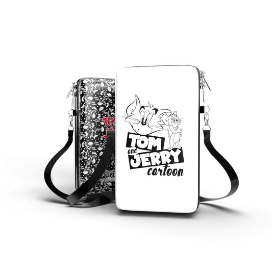 Bolsa Shoulder Bag P Vertical - Tom and Jerry - Pochete Slim Kameleon