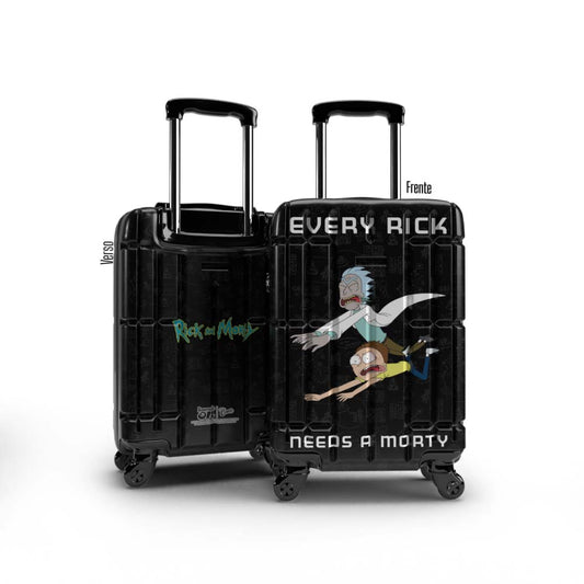 Mala de Viagem Personalizada Rick and Morty Kameleon