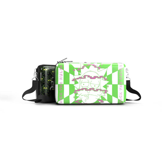 Bolsa Shoulder Bag P Horizontal - Rick and Morty - Pochete Slim Kameleon