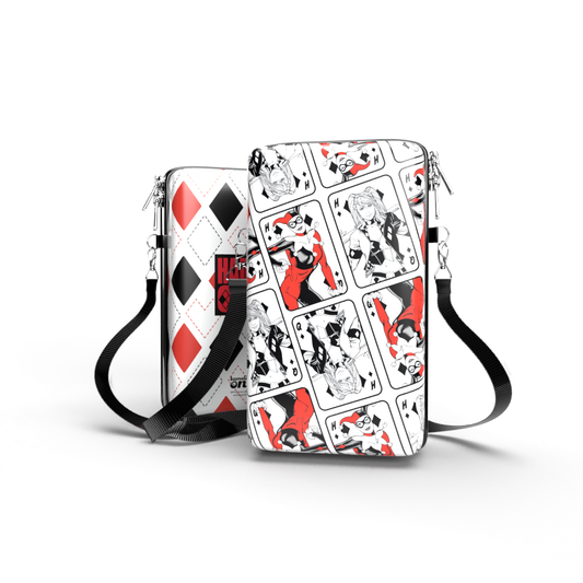 Bolsa Shoulder Bag P Vertical - Harley Quinn - Pochete Slim Kameleon