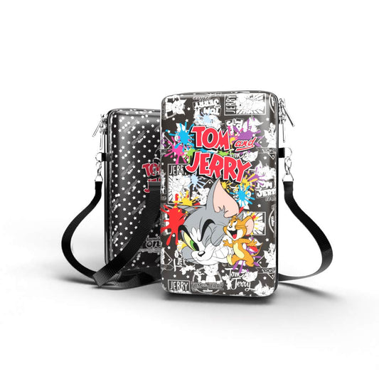 Bolsa Shoulder Bag Tom and Jerry P Vertical - Pochete Slim Kameleon - Kameleon Bags