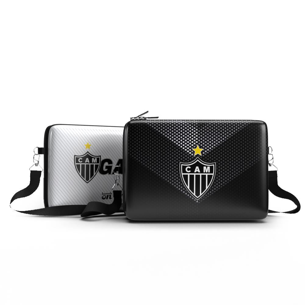 Bolsa Shoulder Bag Atlético Mineiro G - Pochete/Lancheira/Estojo Kameleon