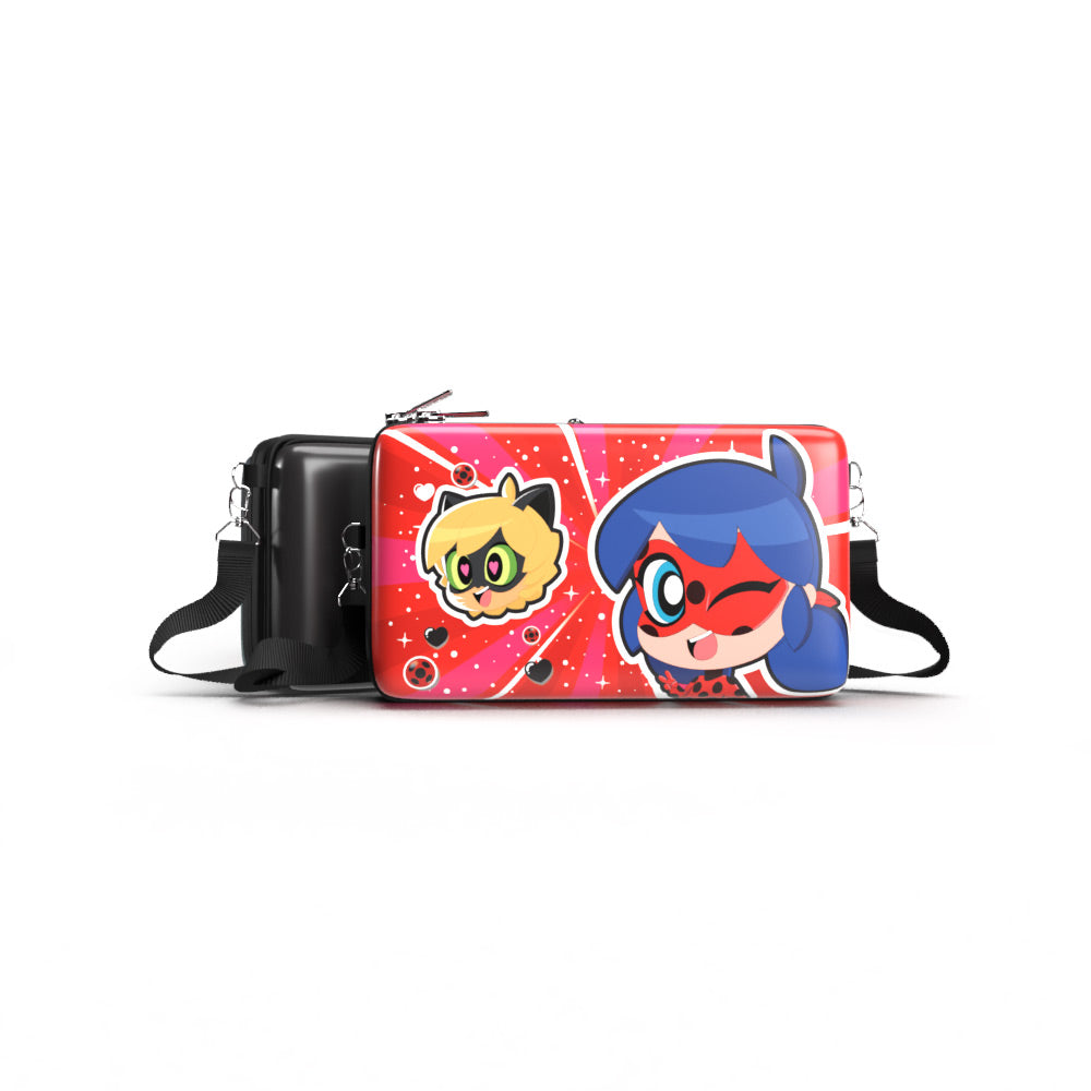 Bolsa Shoulder Bag P Horizontal - Miraculous Ladybug - Pochete Slim Kameleon